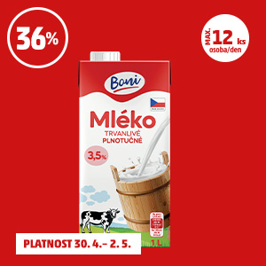 TRVANLIVÉ MLÉKO BONI
