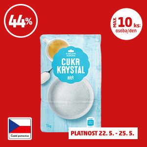 CUKR KRYSTAL KARLOVA KORUNA