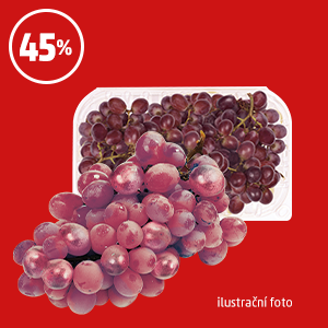 HROZNY RŮŽOVÉ/TMAVÉ BEZSEMENNÉ