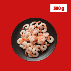 KREVETY VAŘENÉ LOUPANÉ