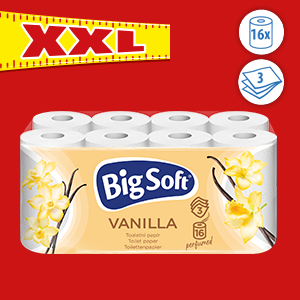 TOALETNÍ PAPÍR BIG SOFT VANILLA