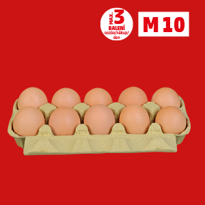 ČERSTVÁ VEJCE VELIKOST M