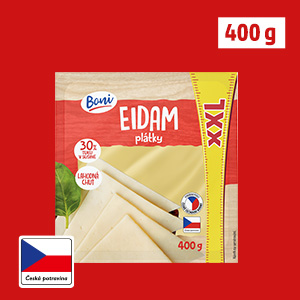 SÝR EIDAM 30% PLÁTKY XXL BONI