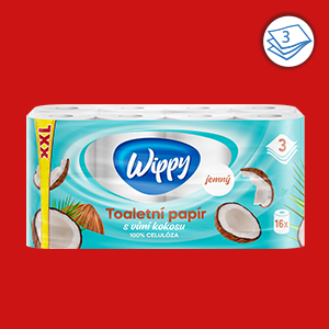 TOALETNÍ PAPÍR WIPPY