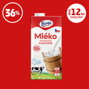 TRVANLIVÉ MLÉKO BONI