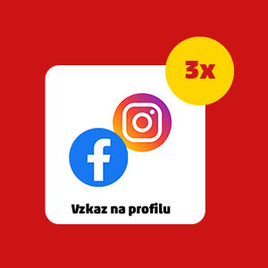 3x 2 VZKAZ NA SOCIÁLNÍCH SÍTÍCH PENNY