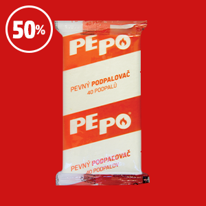 PEVNÝ PODPALOVAČ PEPO