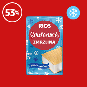 SMETANOVÁ ZMRZLINA V OPLATCE RIOS