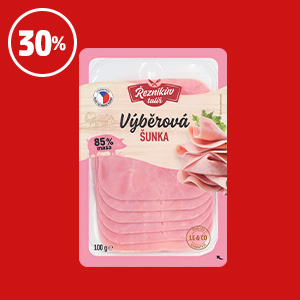 VÝBĚROVÁ ŠUNKA ŘEZNÍKŮV TALÍŘ