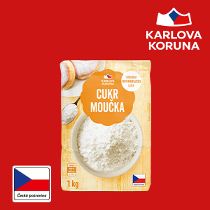 CUKR MOUČKA KARLOVA KORUNA