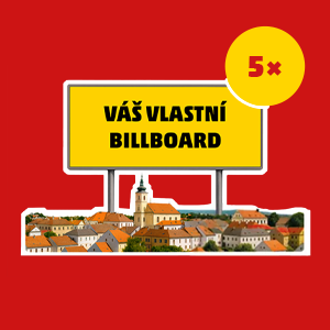 5x VÁŠ VLASTNÍ BILLBOARD
