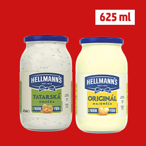 TATARSKÁ OMÁČKA, MAJONÉZA HELLMANN‘S