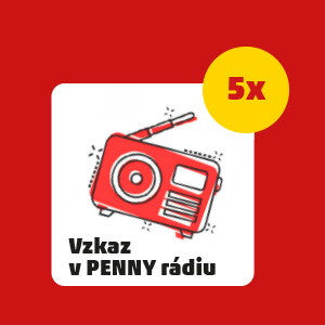 5x VZKAZ V PENNY RÁDIU