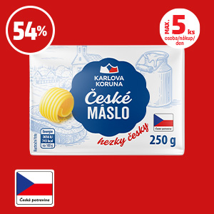 ČESKÉ MÁSLO KARLOVA KORUNA