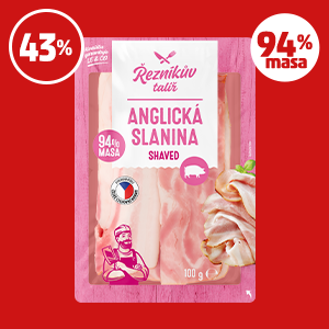 ANGLICKÁ SLANINA ŘEZNÍKŮV TALÍŘ