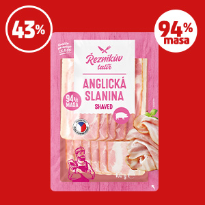 ANGLICKÁ SLANINA ŘEZNÍKŮV TALÍŘ