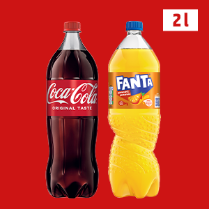 COCA-COLA, COCA-COLA ZERO, FANTA