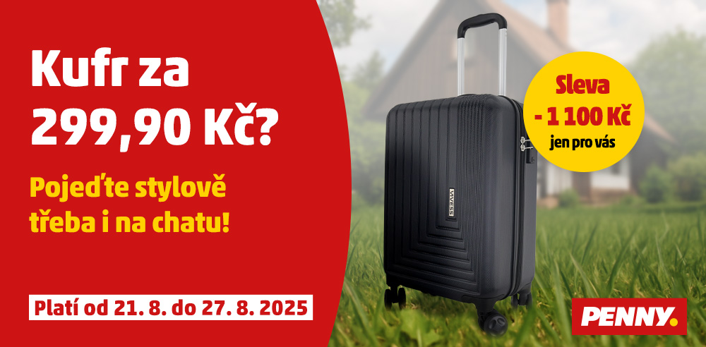 Kufr za 299,90