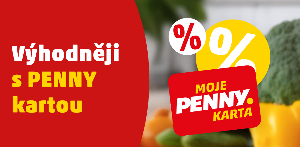 Výhodněji s PENNY kartou