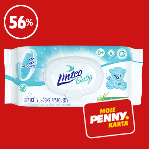 DĚTSKÉ VLHČENÉ UBROUSKY ALOE VERA LINTEO