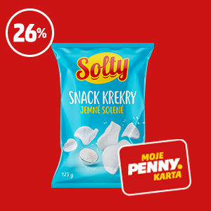 SNACK KREKRY JEMNĚ SOLENÉ SOLTY