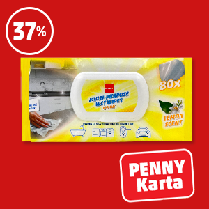 VÍCEÚČELOVÉ VLHČENÉ UBROUSKY PENNY