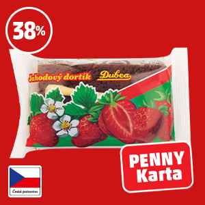 PERNÍK JAHODOVÝ DORTÍK DUBEA