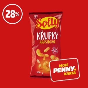 ARAŠÍDOVÉ KŘUPKY SOLTY
