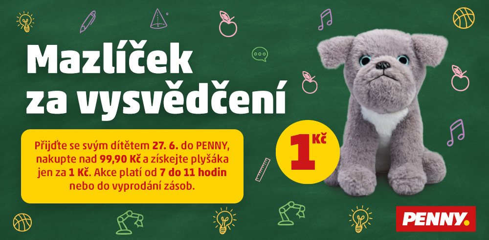 Mazlíček za vysvědčení