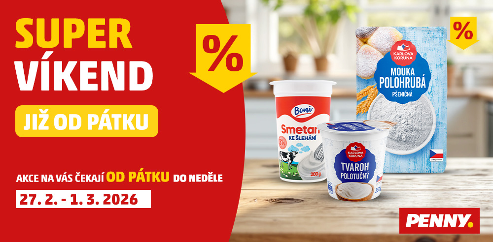 Super víkend již od pátku.