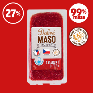 TATARSKÝ BIFTEK DOBRÉ MASO