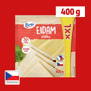 SÝR EIDAM 30% PLÁTKY XXL BONI