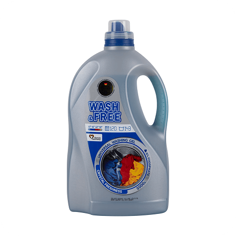 Гель для прання WASH & FREE универсальный 5000 г, 143 цикла 