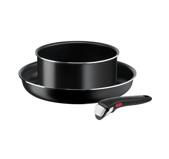 Набір посуду зі знімною ручкою Tefal L1539243 Ingenio Easy Cook &Clean 3 пр.