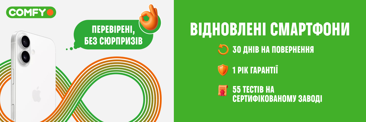 Відновлені смартфони Apple, Google 