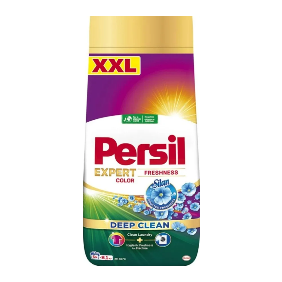 Пральний порошок Persil авт. Колор Свіжість від Сілан, 8,1 кг, 54 циклів