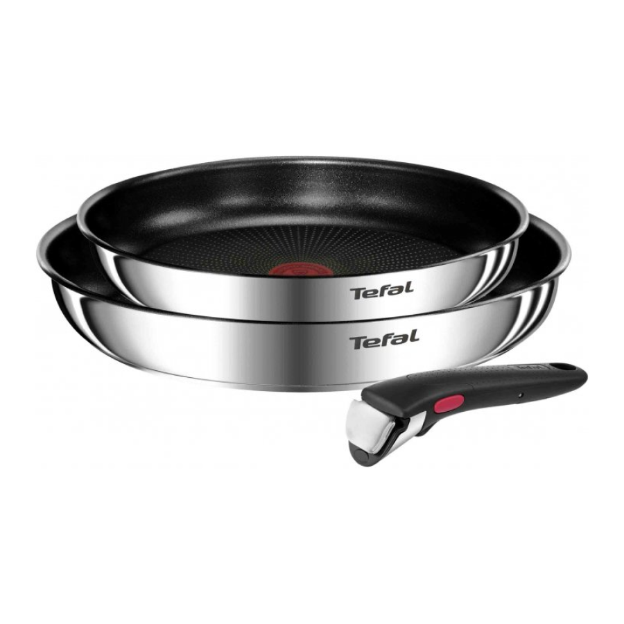 Набір сковорід зі знімною ручкою Tefal L897S374 Ingenio Emotion 3 пр.