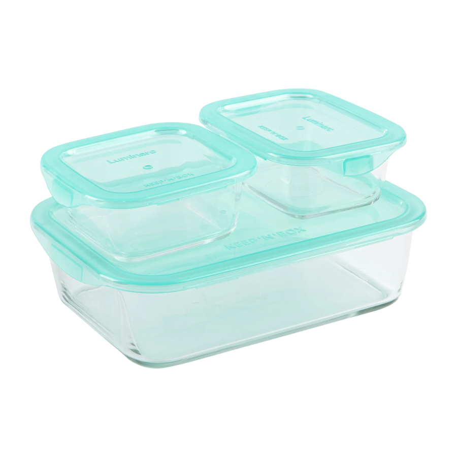 Набір ємностей для зберігання Luminarc Keep'n Box 2х0.38 л 1х1.97 л 