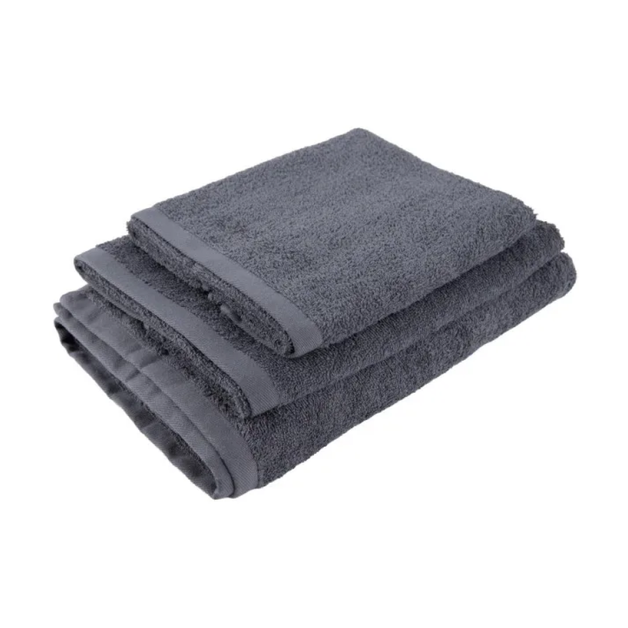 Набір рушників GM Textile Сірий махровий 3 шт.