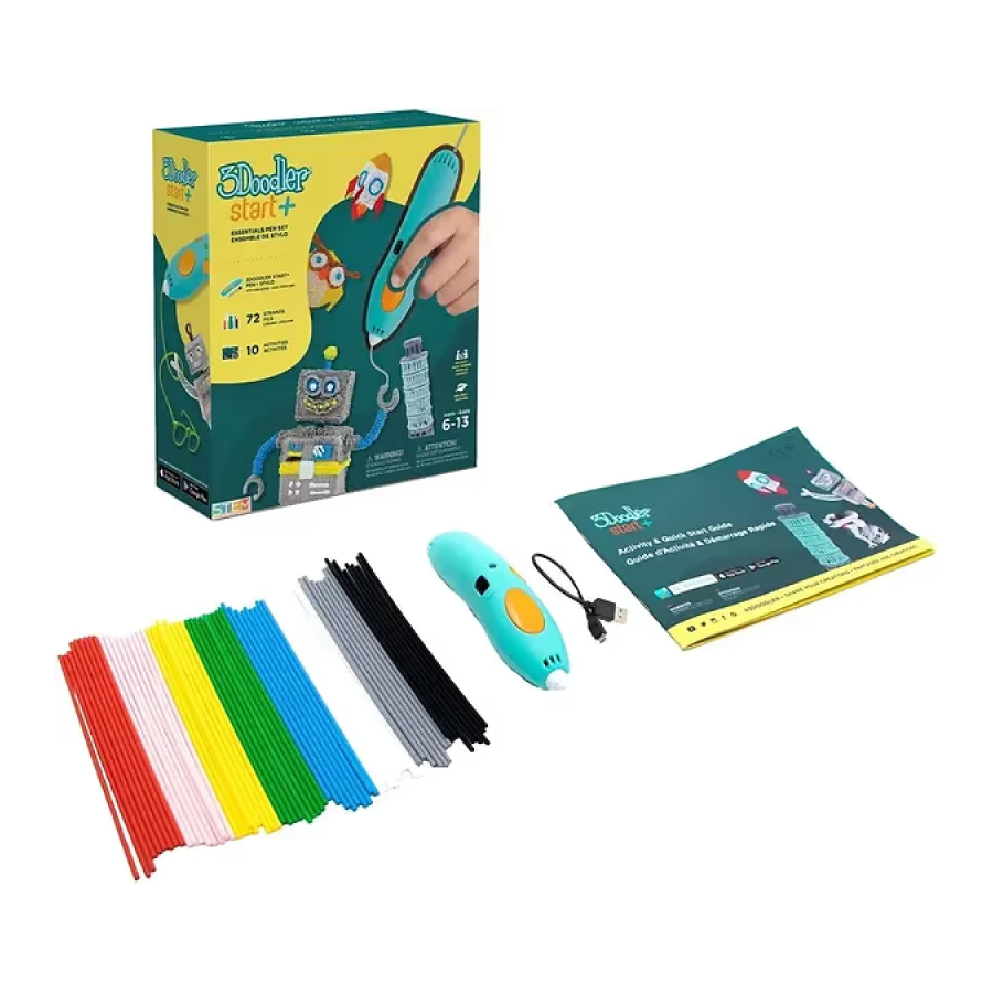 3D-ручка 3Doodler Start Plus базовий набір Креатив 72 стрижня 