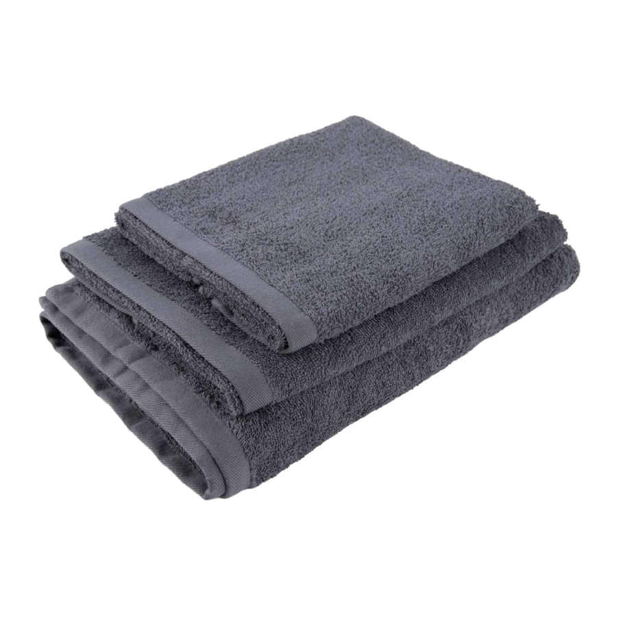 Набір рушників GM Textile Сірий махровий 3 шт.
