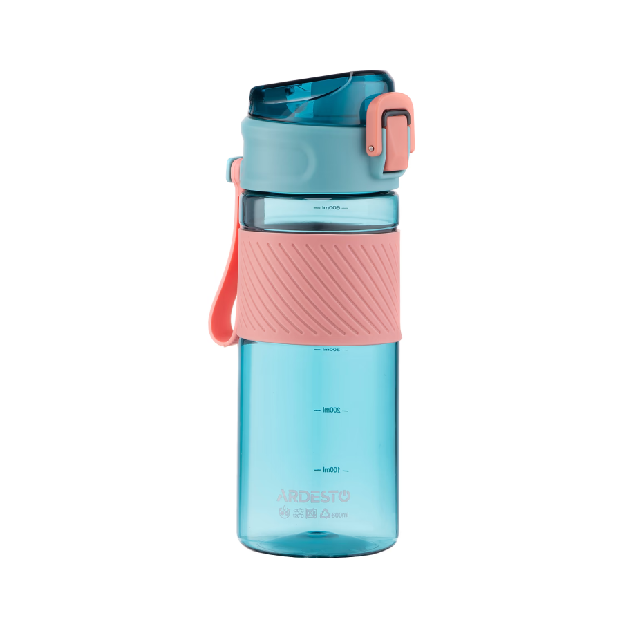Пляшка для води Ardesto Active 600 мл Blue
