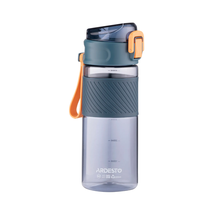 Пляшка для води Ardesto Active 600 мл Dark Blue