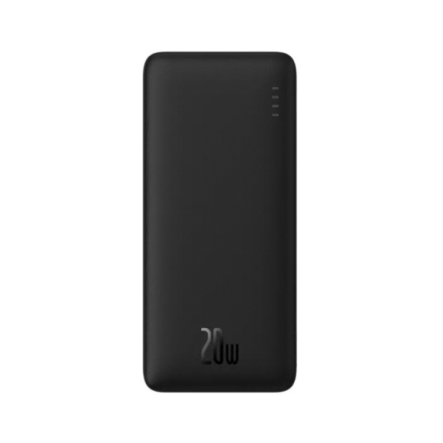 Батарея мобільна Baseus Airpow Fast Charge Power Bank 10000mAh 20W Black