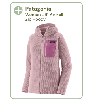Patagonia Women's R1 Air Full Zip Hoody - Pink