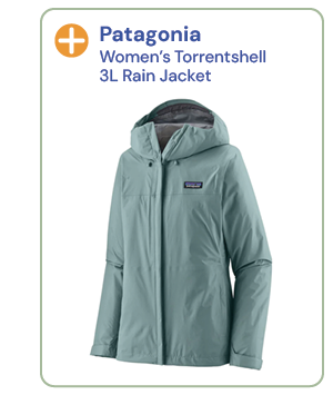 Patagonia Women's Torrentshell 3L Rain Jacket - Light Blue