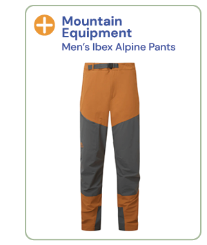 Mountain Equipment Men's Ibex Alpine Pants - Brown/Grey.