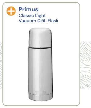 Primus Classic Light Vacuum 0.5L Flask - Stainless Steel. 