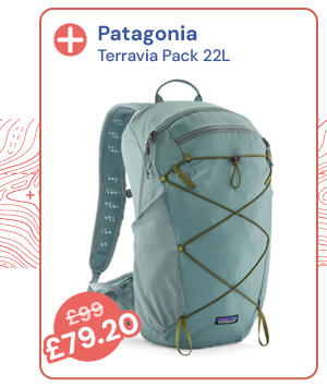 Patagonia Terravia Pack 22L - Blue. Reduced from £99 to £79.20