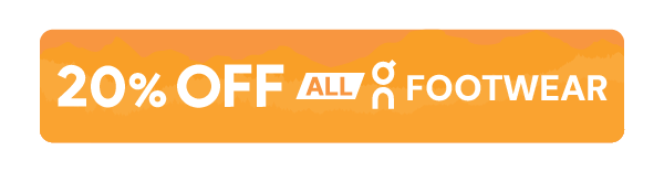 20% OFF ALL ON FOOTWEAR